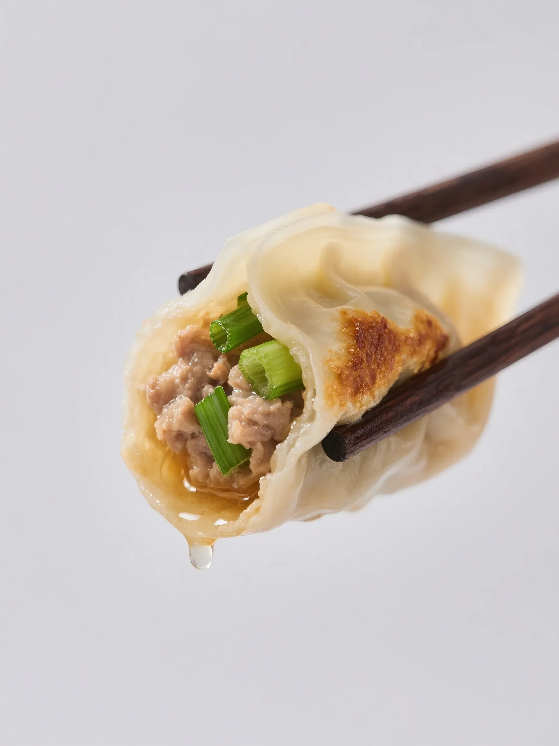 Pork & chive dumplings